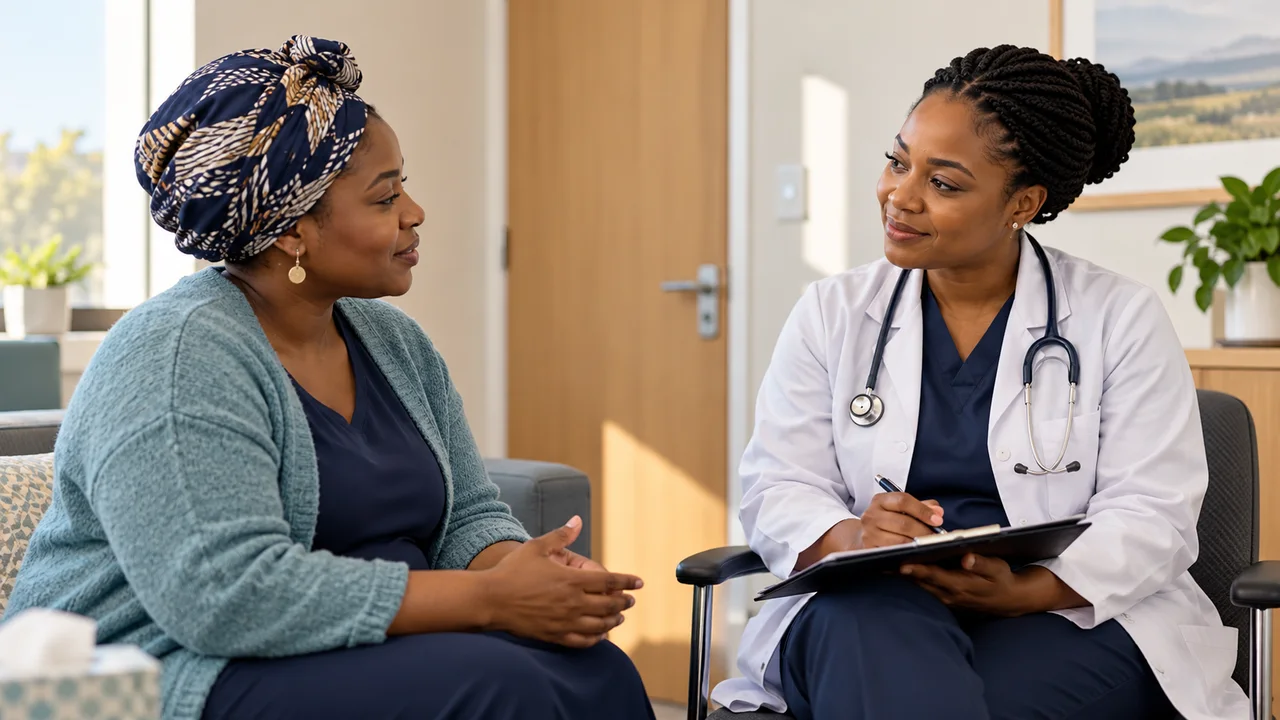 Illustrative private healthcare conversation
