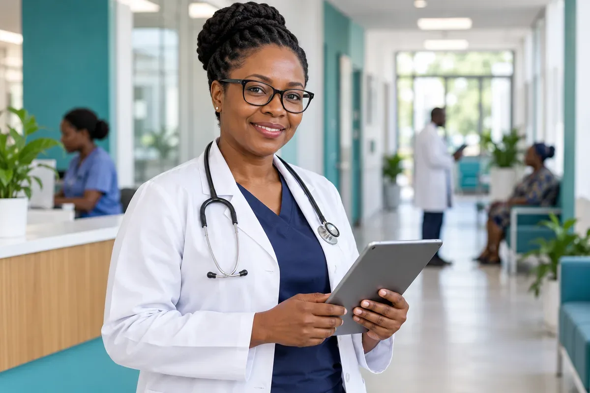 Illustrative healthcare professional